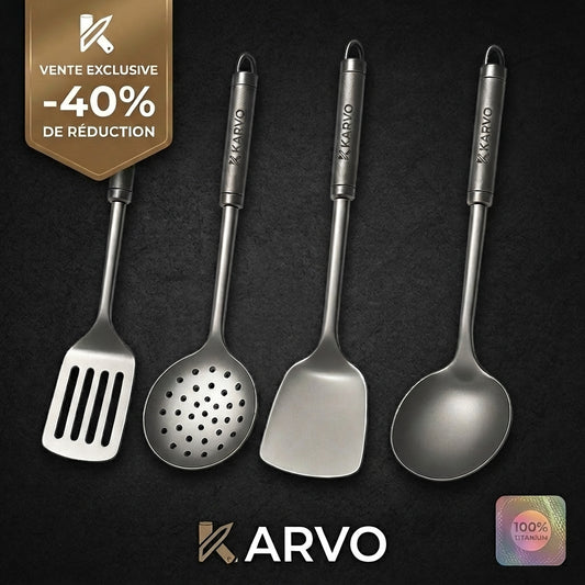 KARVO® – Le kit d’ustensiles des grands chefs